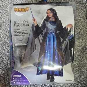 Spirit Midnight Sorceress Kids Costume - Black and Blue